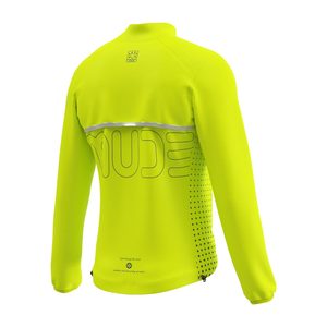 <b>Cycling</b> Rain <b>Jacket</b> STORM Neon-Sporty Stand Collar Spring <b>Jacket</b> - Product Image 2