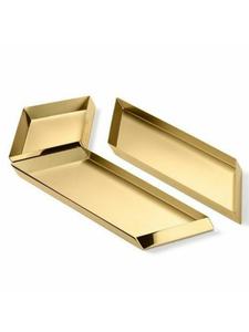 Plateau de service en aluminium doré fait à la main pour mariage Ramadan et Eid pour bonbons au chocolat Fruits et cadeaux de mariage - Product Image 3