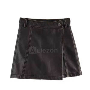 Jupes en cuir élégantes pour femmes avec un design moderne Jupes en cuir pour femmes Jupes en cuir réglables - Product Image 6