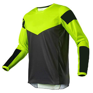 Conception de logo personnalisé séchage rapide qualité supérieure prix abordable confortable maillot de moto de course motocross - Product Image 4