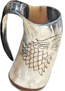 AVEC CORNE À BOIRE DE VIKING POLI FABRIQUÉ À LA MAIN BIÈRE STEIN Tasse à corne à boire Viking Tasse à corne à boire Tasse à café - Product Image 4
