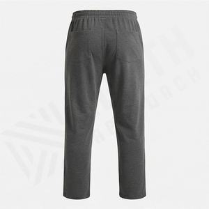 Pantalon droit en laine épaisse brodé de haute qualité avec logo personnalisé, pantalon de survêtement brodé, pantalon décontracté d'hiver chaud, streetwear - Product Image 2