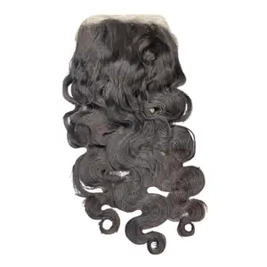 Peluca ondulada de cuerpo de gran venta, peluca ondulada de pelo crudo vietnamita, peluca Frontal, extensión de pelo crudo 13x4, venta completa de Vietnam, vendedor de cabello