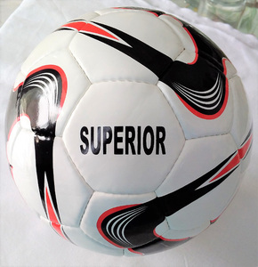Ballon de football professionnel de haute qualité avec logo personnalisé, 32 panneaux, durable, haute rétention d'air, matériau PU/PVC, vessie en caoutchouc, taille officielle - Product Image 6