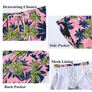 Vêtements décontractés Shorts de bain pour la vente en ligne Nouveau design Shorts de bain pour hommes Shorts de bain en coton pour hommes - Product Image 5