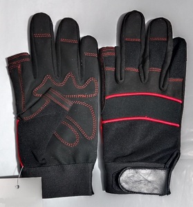 2024 Nouveau Design Gants de sécurité mécanicien de grande qualité Résistant au feu et anti-impact en cuir véritable - Product Image 1