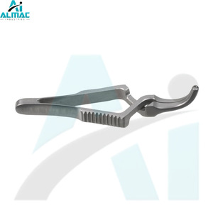 ALMAC-Pince pour Bulldog à action croisée en acier inoxydable quantité minimale de commande basse pour le serrage sûr des vaisseaux dans les hôpitaux et les environnements cliniques - Product Image 2