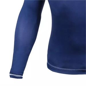 MMA Shirt Short Set Rash Guard Diseña tu propia camisa de compresión de sublimación Bjj Rash Guard - Product Image 4