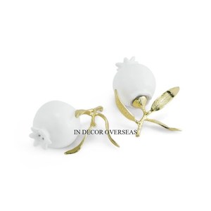 Molinillo de sal y pimienta recubierto de polvo de Color blanco hecho de Metal resistente, Molinillos, herramientas de cocina y suministros de artilugios - Product Image 2