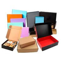 Cajas de cartón corrugado impresas personalizadas al por mayor, prendas de vestir y ropa interior, embalaje, envío de cartón, correo para calcetines