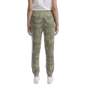 กางเกงวอร์มผ้าฟลีซหนาน้ำหนักเบา ซักย้อมสไตล์วินเทจ สำหรับผู้หญิง ผ้าฝ้าย 100% 440gsm ไซส์พลัส ทรงตรง ขากว้าง - Product Image 4