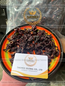 ดอกชบาแห้งตามธรรมชาติแบบ100% ชาฮิบิสคัสชาโรเซลแบบแห้งทั้งดอกสมุนไพรทรงหลวมดอกชบา - Product Image 6