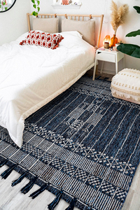 Tapis tissés à la main Kilim honorés prix d'usine imbattables peluche géométrique pour la maison redécouvrir la tradition fabricant de confiance - Product Image 3