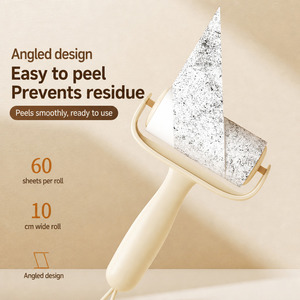 <span class=keywords><strong>Rouleau</strong></span> anti-poils détachable pour l'élimination des poils d'animaux, rouleaux de recharge super adhésifs pour vêtements et canapés - Product Image 2