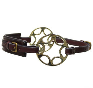 Challenger Veterinary Bitless Bridle Training Hackamore Cuero ajustable Todo tipo Herramientas de equitación para todos los caballos al por mayor - Product Image 6