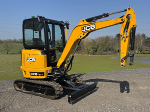 Mini-excavatrice JCB 26C-1 de 2,6 tonnes, neuve et d'occasion, avec godet, type à roues, bon prix - Product Image 2