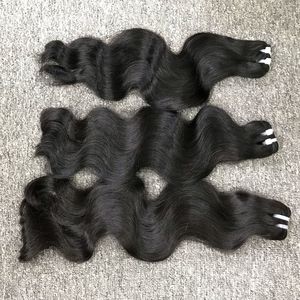 Vague naturelle cheveux vierges bruts avant de lacet perruque de cheveux humains en gros vierge brut birman cheveux bouclés à partir de 100% humain brut - Product Image 3