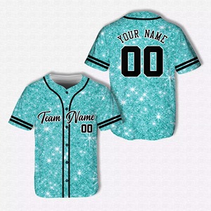 Maillot de baseball imprimé au design personnalisé pour hommes, vêtements de sport sublimés, coupés et cousus - Product Image 5