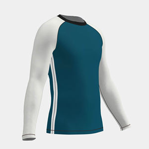 Top Qualité Hommes Rash Guard Adulte Porter Vente Chaude Confortable Pas Cher taux Respirant Hommes Rash Guard avec Logo Personnalisé/conception - Product Image 3