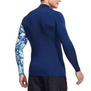 Custom Made Simple Plain Blank sin mangas BJJ Rash Guard New Rush Guard Camisas de compresión Venta al por mayor Opciones de color personalizadas - Product Image 2