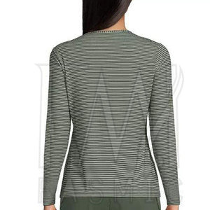 Manufactured Fasmic International Plus Size Quick Dry Washed Women Rash Guard Crew Neck Collar Full Sleeve Custom Color - Product Image 3