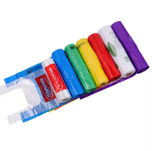 Bolsa de camiseta de compras con logotipo personalizado impreso y en color con sellado térmico con su propio diseño PP no tejido ecológico marca 2024 VN HM - Product Image 2