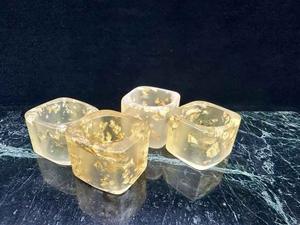 Anneaux de serviette en résine, restaurant, mariage, fête, décoration de table, fabrication artisanale, anneaux de serviette en résine personnalisés - Product Image 3