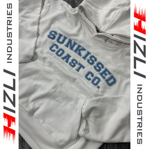 Sweat à capuche unisexe surdimensionné de haute qualité, à épaules tombantes, style Y2K, 100% coton, polaire épais et lourd, broderie - Product Image 2