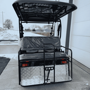 Voiturette de golf Advannc 4L 2023 à vendre, électrique et essence, 2+2 places, prête à être expédiée, 4 places et 6 places en stock. - Product Image 2