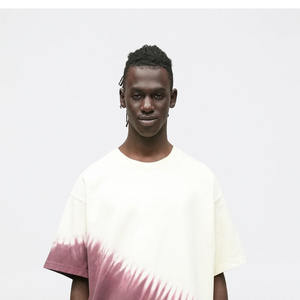 Camisetas Oversize de Hombre de Algodón 100% Pesado con Hombros Caídos, Teñido Anudado, Manga Corta, Transpirables, Ecológicas, de Alta Calidad - Product Image 6