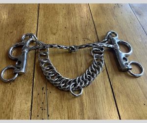 Alta calidad de acero inoxidable Pelham Bit Cork Twist Vástago corto Western Racing Horse Products Factory Wholesale - Product Image 1