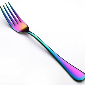 Rainbow Coloured Handle HOT SELLING Cutlery Selandia Rattan Salad Server Set of 2 MADE IN INDIAA - Product Image 6
