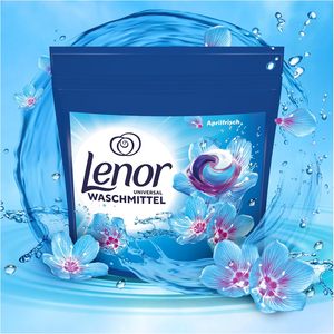 Lessives en dosettes Lenor, 100 lavages, Fraîcheur d'avril, Lessive complète, Fraîcheur longue durée et élimination des odeurs pour lavage à froid - Product Image 5