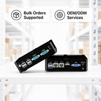 ODM Mini PC untuk Pelacakan Status Peralatan, Komputer Tertanam Khusus untuk Operator Pabrik