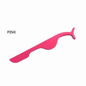 Juego de rizador de pestañas y pinzas de Punta inclinada de acero inoxidable, herramientas de belleza de manicura para extensión de pestañas y cuidado del cabello - Product Image 2