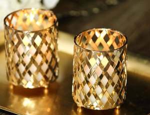 Brass Antique Metal <b>Candle</b> <b>Holder</b> & Stand Made in Iron Metal for wedding Decoration - Product Image 6