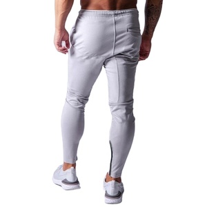 Pantalon de survêtement réfléchissant pour hommes, pantalon de survêtement avec ouverture des jambes et fermeture éclair, vente en gros - Product Image 2