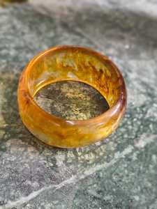 Pulseras de oro de moda para mujer de alta calidad Brazalete de resina con patrón de amante clásico El mejor diseño para regalo - Product Image 6