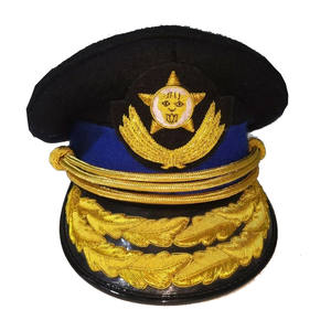 Chapeaux Hommes Officier Cap Date Produit Premium Top Qualité Meilleur Vendeur Officier Casquettes Par CAVALRY SKT COMPANY - Product Image 1