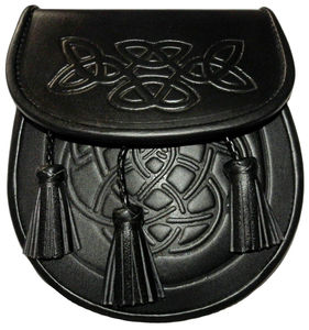 Nouvelle arrivée Différents styles Meilleur acrylique Sporran Vente en gros Vêtements écossais de haute qualité Robe complète Sporran - Product Image 3