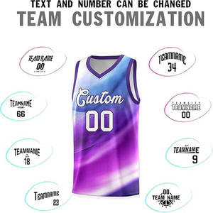 Maillot de basket-ball réversible jeune homme femme par sublimation uniforme de basket-ball d'entraînement unique personnalisé ensembles pour hommes - Product Image 2