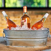 Seau à glace classique en aluminium argenté antique pour refroidisseur de vin, taille personnalisable disponible pour mariage, bar, fête, décoration de table