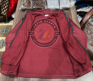 Sweat-shirt à capuche en polaire de polyester pour homme, vêtement d'hiver, chaud, décontracté, streetwear, veste textile - Product Image 6