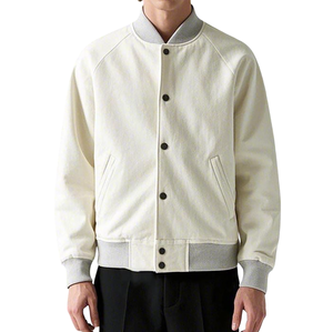 Chaqueta acolchada ecológica, chaqueta de invierno 2025, nuevo diseño, poliéster, algodón y botones cubiertos, chaquetas universitarias - Product Image 4