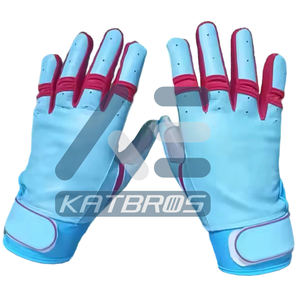 Gants de frappe de baseball en cuir Cabretta bon marché pour une adhérence supérieure, un confort durable et un contrôle stable pendant les performances élevées - Product Image 1