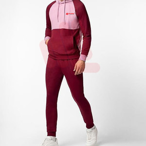 Ensemble de survêtements d'hiver personnalisés pour hommes avec capuche, vente en gros, couleur marron entièrement personnalisable, tenue d'entraînement - Product Image 4