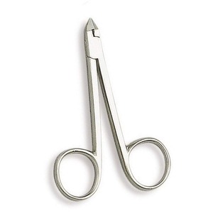 Pince à tissus et cuticules en acier inoxydable de qualité supérieure pour manucure, pédicure et usage médical - Product Image 1