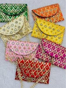 Bolso de mano hecho a mano de alta calidad para mujer con Bordado de hilo, bolso de moda para mujer - Product Image 5