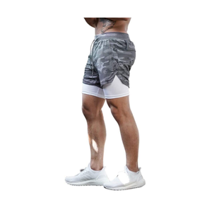 Leggings pour hommes sur mesure de haute qualité avec short Top Tendance Nouveau design avec short pour hommes solides Couleur personnalisée Dernière arrivée - Product Image 4