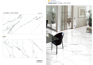 Azulejos de diseño premium 60x120cm Azulejo de cerámica Materiales de construcción de gran tamaño Azulejos de 600x1200 - Product Image 4